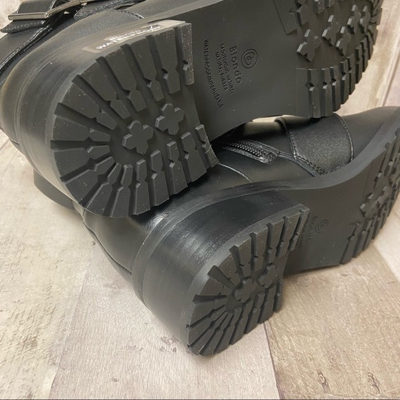 NWT Blondo Camila Leather Boots Size 8 - Picture 2 of 13